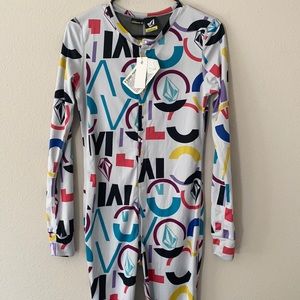 Volcom one piece base layer  for snow sports